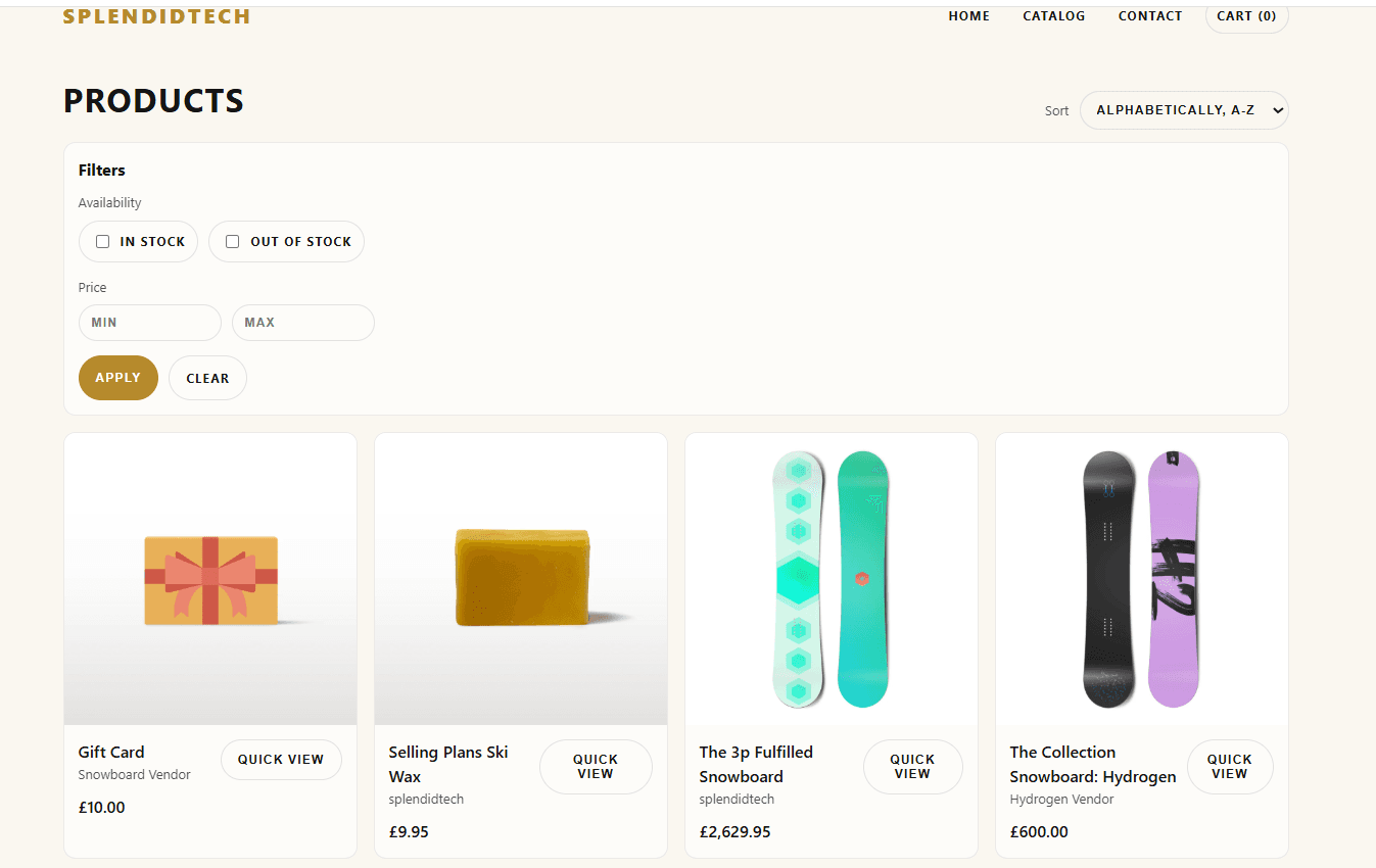 JWeller theme preview 2